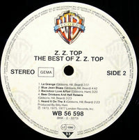 ZZ Top : The Best Of ZZ Top (LP, Comp, RE, RP)
