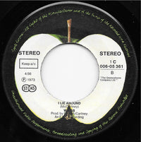 Wings (2) : Live And Let Die / I Lie Around (7", Single)