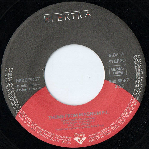 Mike Post : Original Titelmelodie Aus Der TV-Serie Magnum (7", Single, RE)