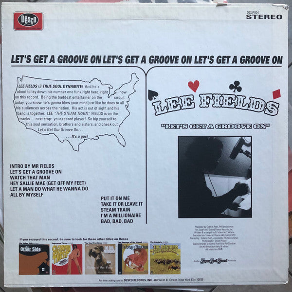 Lee Fields : Let's Get A Groove On (LP, Album)