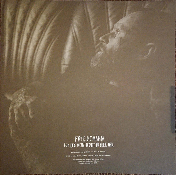 Friedemann Hinz : Ich Leg Mein Wort In Euer Ohr (LP, Album)