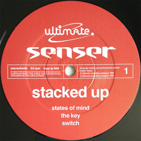 Senser : Stacked Up (2xLP, Album)