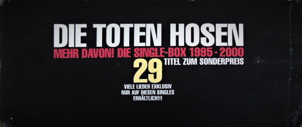 Die Toten Hosen : Mehr Davon! Die Single-Box 1995 - 2000 (8xCD, Single + Box, Comp)