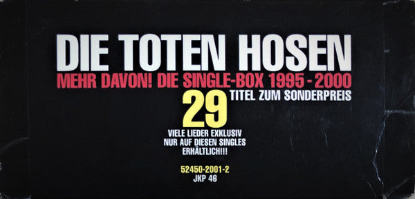 Die Toten Hosen : Mehr Davon! Die Single-Box 1995 - 2000 (8xCD, Single + Box, Comp)