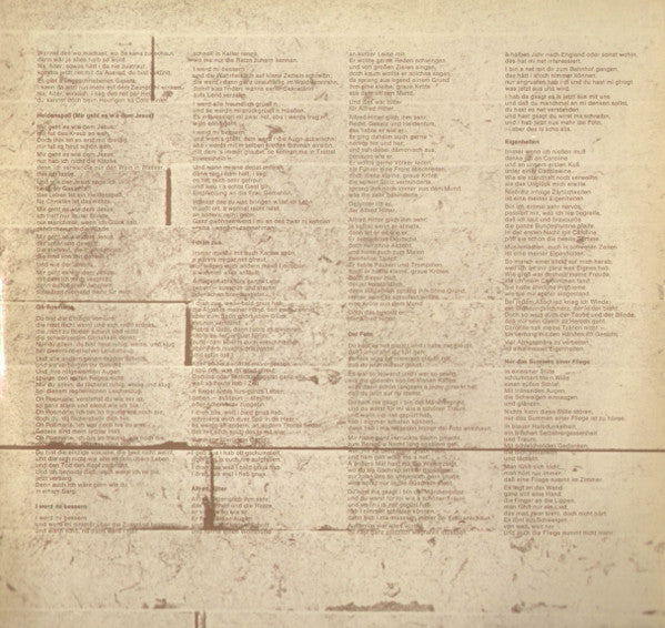 Ambros* : Eigenheiten (LP, Album, RP, Gat)