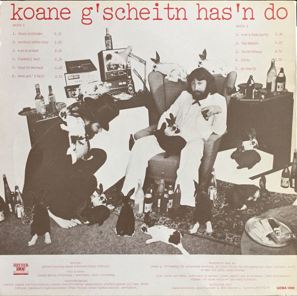 Armin Blättler, Hanse Schoierer : A So A Fade Party... (LP, Album)