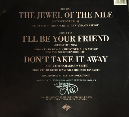 Precious Wilson : The Jewel Of The Nile (12")