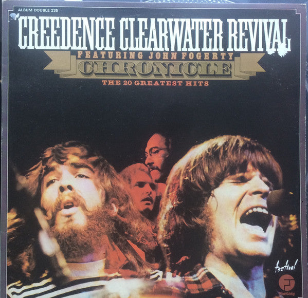 Creedence Clearwater Revival Featuring John Fogerty : Chronicle (The 20 Greatest Hits) (2xLP, Comp, RP, Gat)