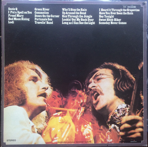 Creedence Clearwater Revival Featuring John Fogerty : Chronicle (The 20 Greatest Hits) (2xLP, Comp, RP, Gat)