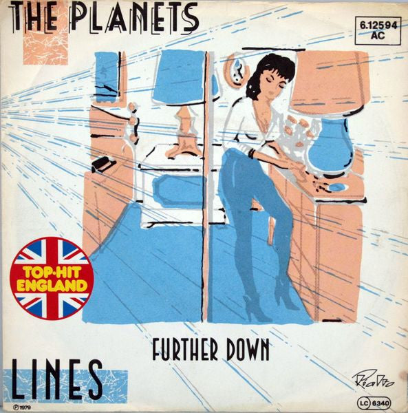 The Planets (2) : Lines / Further Down (7", Single)