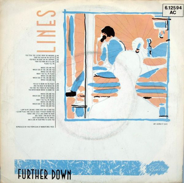 The Planets (2) : Lines / Further Down (7", Single)