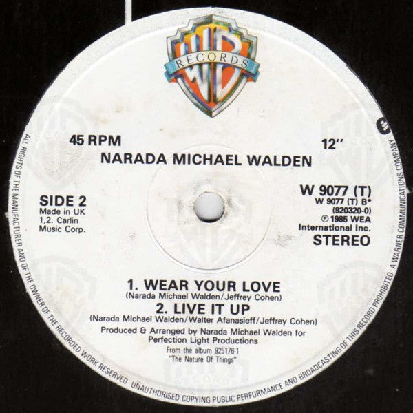 Narada Michael Walden : Gimme, Gimme, Gimme (12")