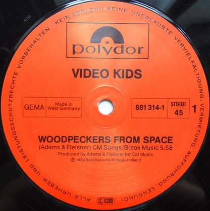 Video Kids : Woodpeckers From Space (12", Maxi)