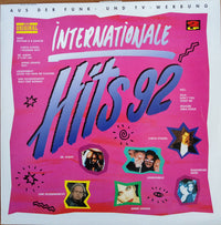 Various : Internationale Hits 92 (2xLP, Comp)