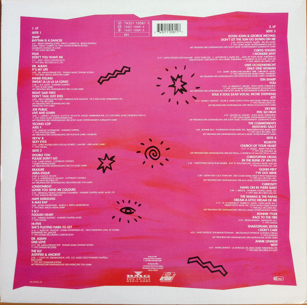 Various : Internationale Hits 92 (2xLP, Comp)
