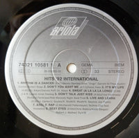 Various : Internationale Hits 92 (2xLP, Comp)