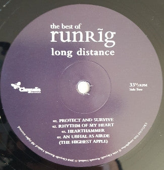 Runrig : The Best Of Runrig (Long Distance)  (2xLP, Comp, RE, RM)