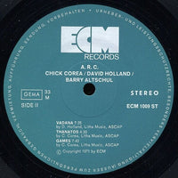 Chick Corea / David Holland* / Barry Altschul : A.R.C. (LP, Album)