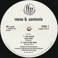 Reese & Santonio : Back To The Beat (With 'The Sound') (12")
