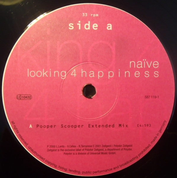 Naïve (2) : Looking 4 Happiness (2x12")