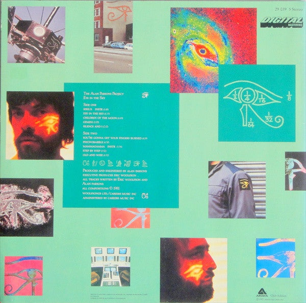 The Alan Parsons Project : Eye In The Sky (LP, Album, Club)