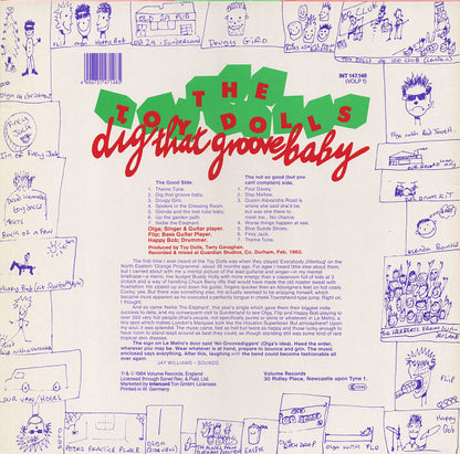 Toy Dolls : Dig That Groove Baby (LP, Album, RE)