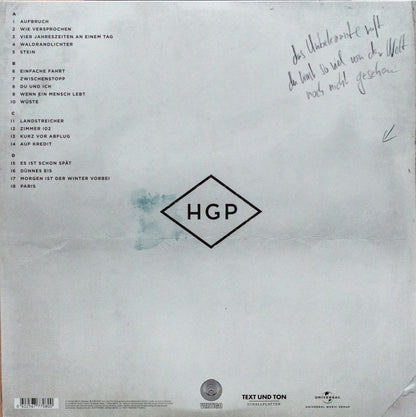 Clueso : Handgepäck I (2xLP, Album)