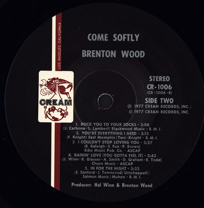 Brenton Wood : Come Softly (LP, Album)