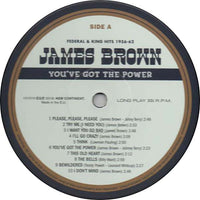 James Brown : You've Got The Power - Federal & King Hits 1956-62 (LP, Comp, Ltd, 180)