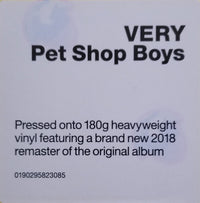 Pet Shop Boys : Very (LP, Album, RE, RM, 180)