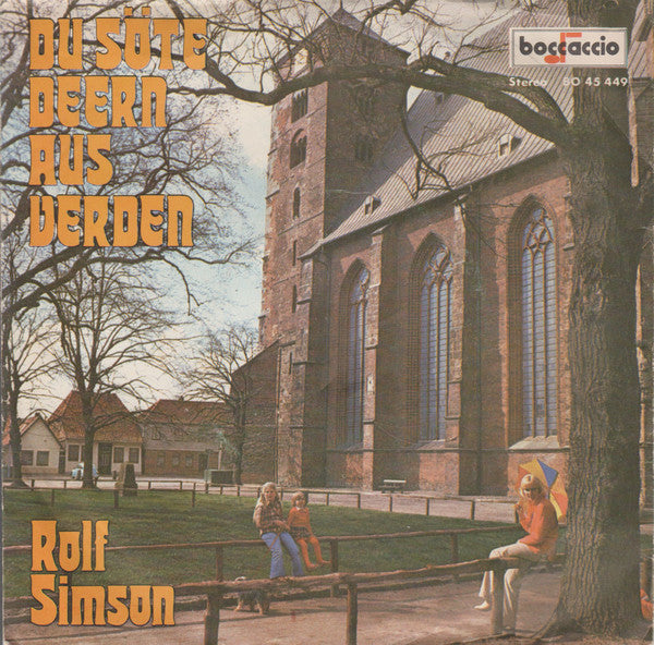 Rolf Simson, Harald Klocke Und Seine Verdener Stadtmusikanten : Du Söte Deern Aus Verden (7", Single)
