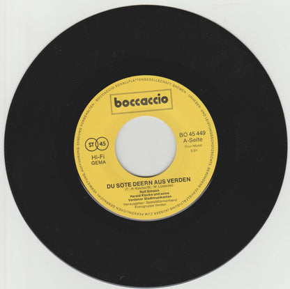 Rolf Simson, Harald Klocke Und Seine Verdener Stadtmusikanten : Du Söte Deern Aus Verden (7", Single)
