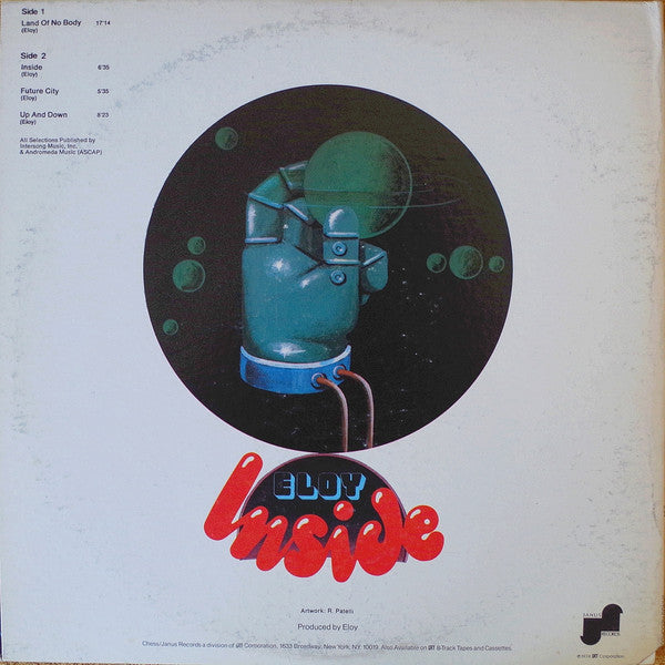 Eloy : Inside (LP, Album, San)