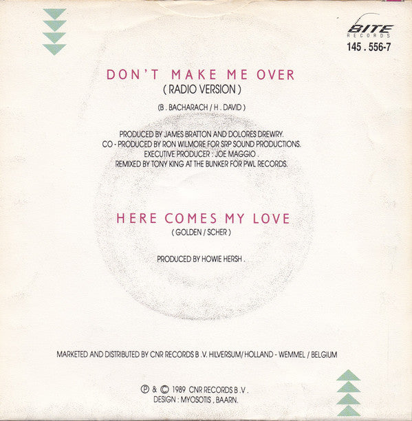 Sybil : Don't Make Me Over (7", Single)