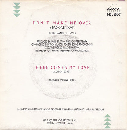 Sybil : Don't Make Me Over (7", Single)