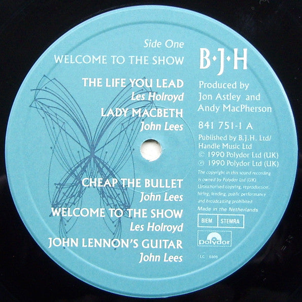 B·J·H* : Welcome To The Show (LP, Album)