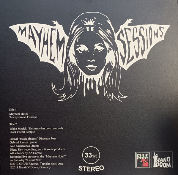 Mephistofeles : Mayhem Sessions (12", EP, Ltd, Bla)