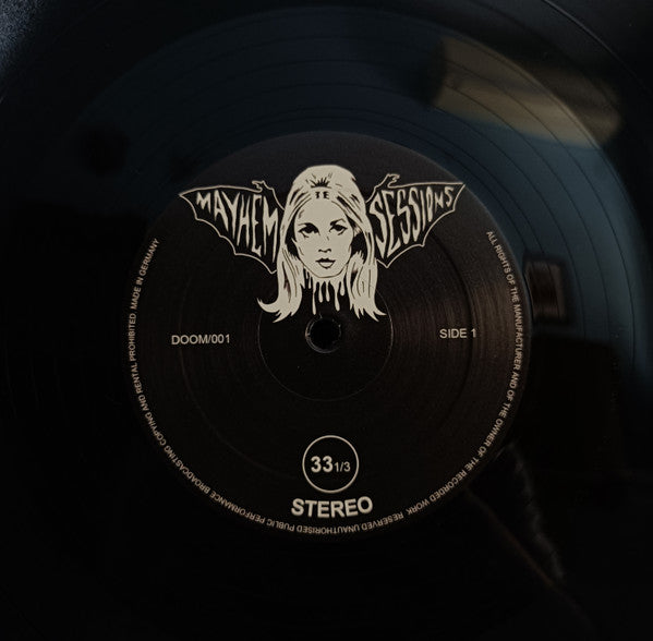 Mephistofeles : Mayhem Sessions (12", EP, Ltd, Bla)