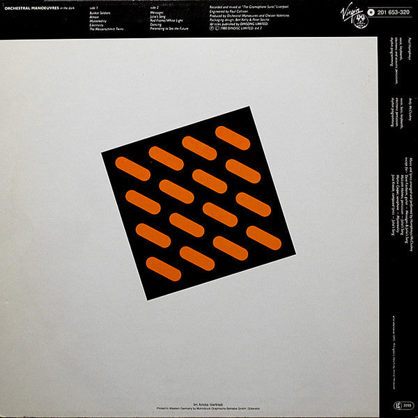 Orchestral Manoeuvres In The Dark : Orchestral Manoeuvres In The Dark (LP, Album)