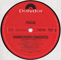 Focus (2) : Hamburger Concerto (LP, Album, Gat)