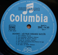Adamo : Les Plus Grands Succès (LP, Comp)
