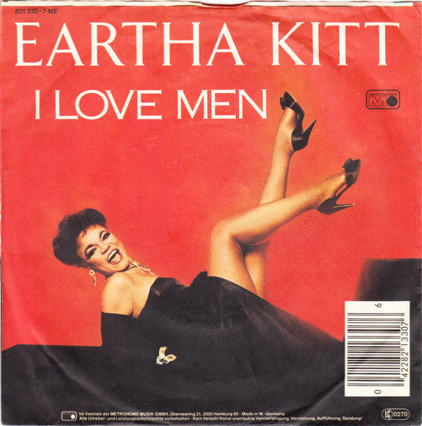 Eartha Kitt : I Love Men (7", Single)