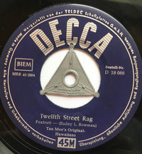 Tau Moe's Original Hawaiians : Kohala / Twelfth Street Rag (7")