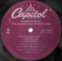 Thomas Dolby : The Golden Age Of Wireless (LP, Album, RE, Jac)