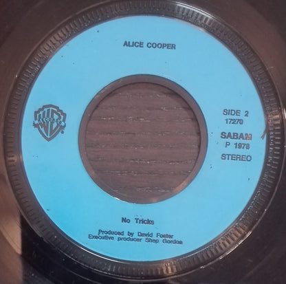 Alice Cooper (2) : How You Gonna See Me Now (7", Single, Blu)