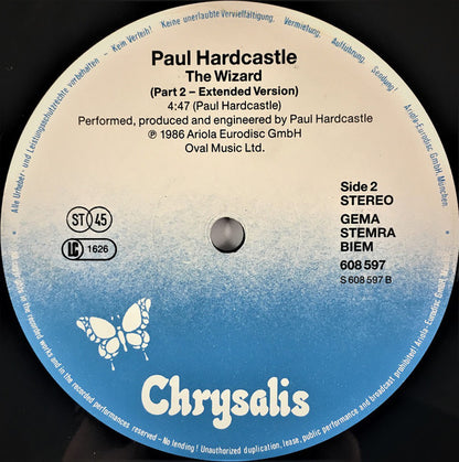 Paul Hardcastle : The Wizard (12", Maxi)