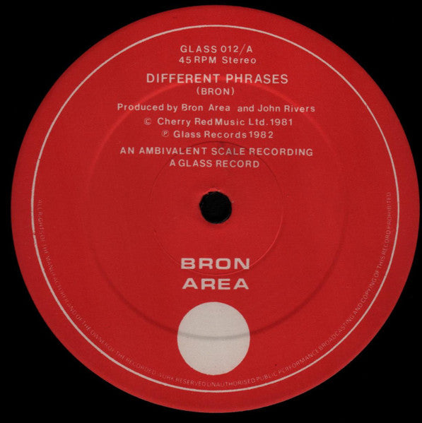 Bron Area : Different Phrases (12")
