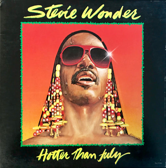 Stevie Wonder : Hotter Than July (LP, Album, Club, Gat)