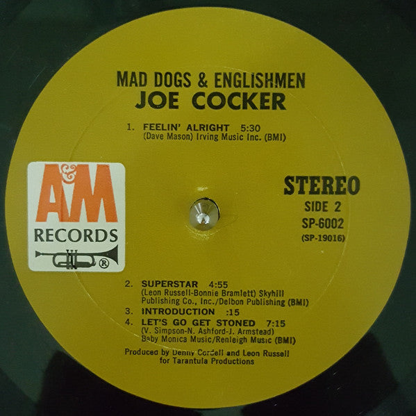 Joe Cocker : Mad Dogs & Englishmen (2xLP, Album, Gat)