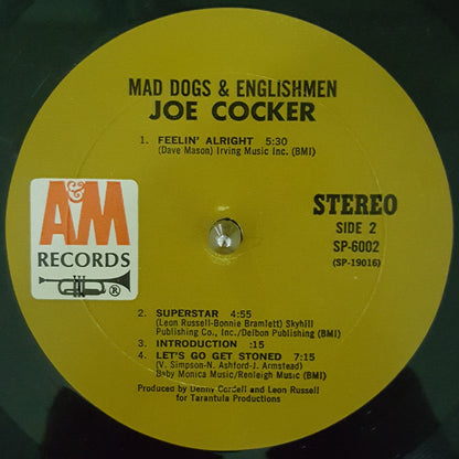 Joe Cocker : Mad Dogs & Englishmen (2xLP, Album, Gat)